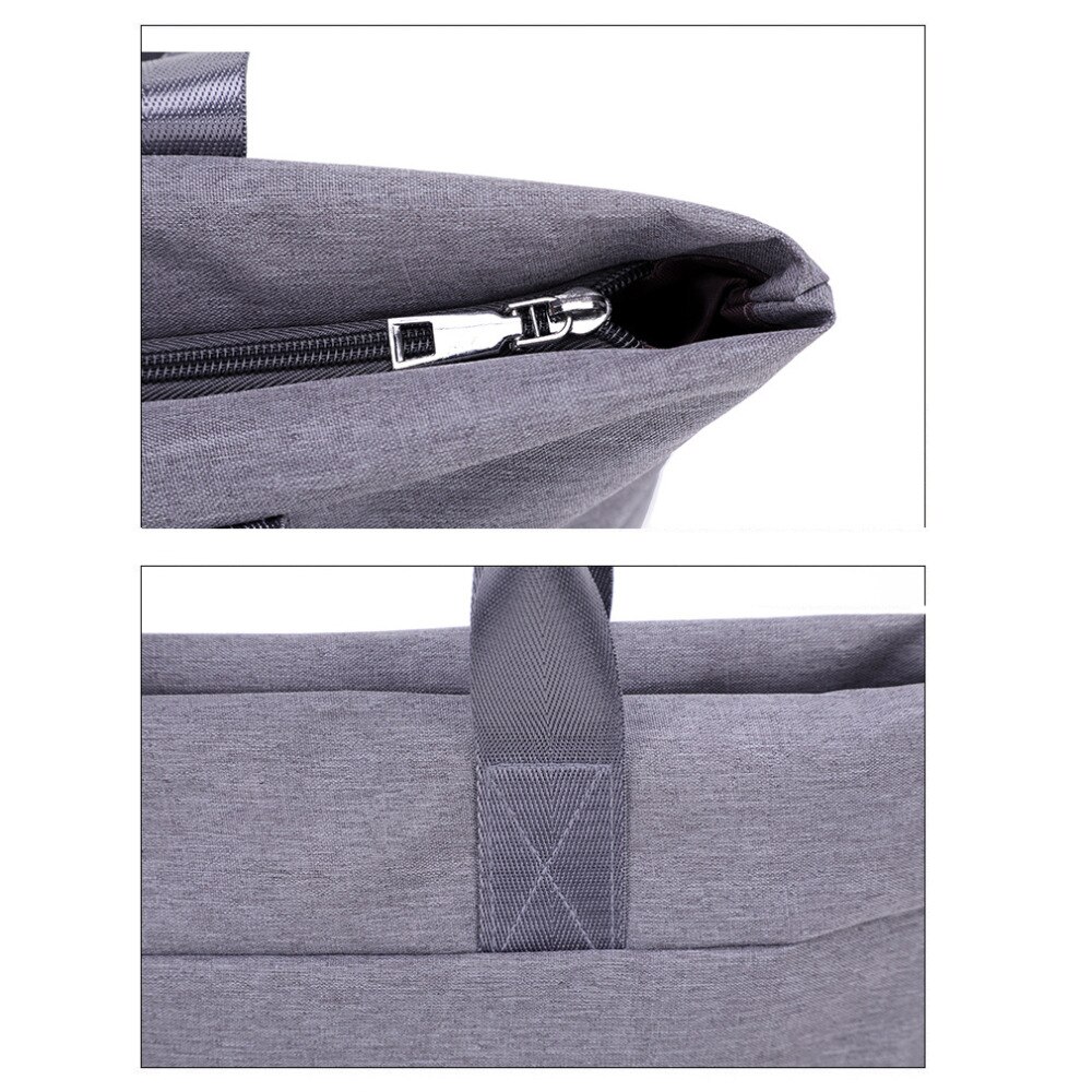 Grote capaciteit unisex laptoptas handtas lichtgewicht een-schouder aktetas zakelijke casual dossier notebook tas voor 13 inch tote