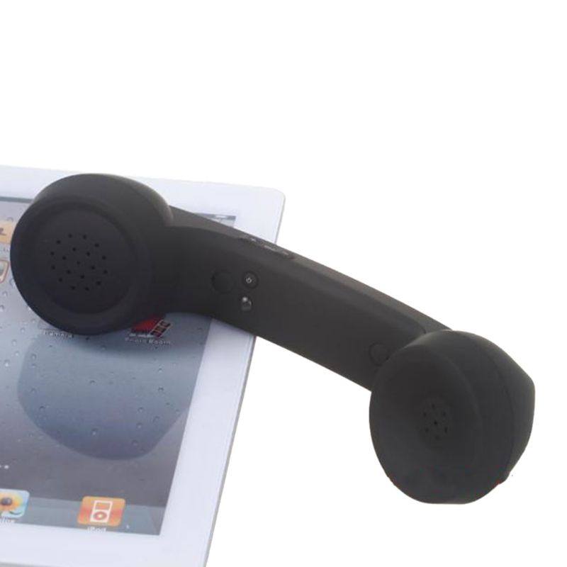 Wireless Bluetooth 2.0 Retro Telephone Handset Receiver Headphone for Phone Call