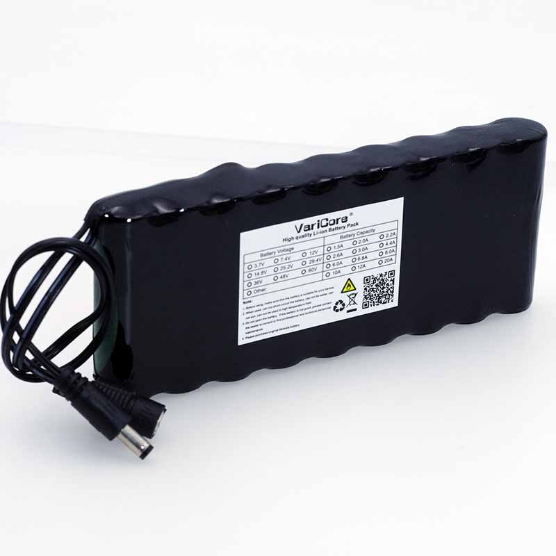 VariCore 12 v 9.8Ah 9800 mah 18650 Oplaadbare Batterij 12 v Bescherming Boord CCTV Monitor batterij DC 5.5*2.1mm + 12.6 v 1A Charger