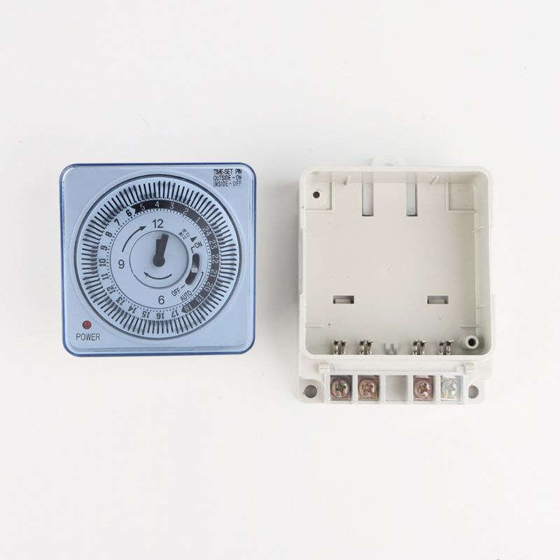 Temporizador mecânico interruptor 250 v 16a contador de tempo 15min 24h cozinha controlador casa m0xc