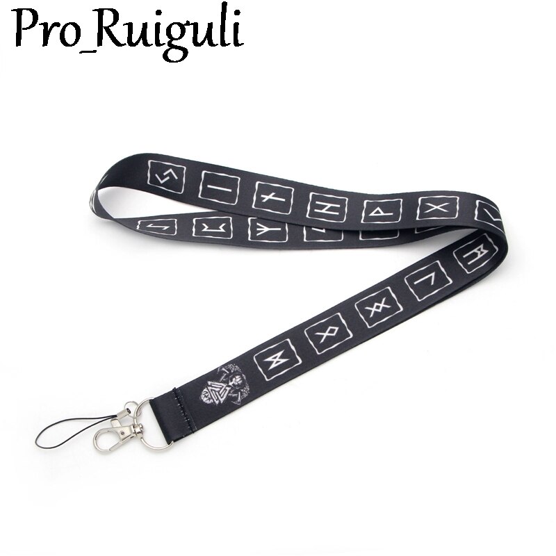 Vikings Klassieke Stijl Lanyard Voor Sleutels De 90S Telefoon Werken Badge Holder Neck Strap Met Telefoon Hang Touwen Singels linten: 3