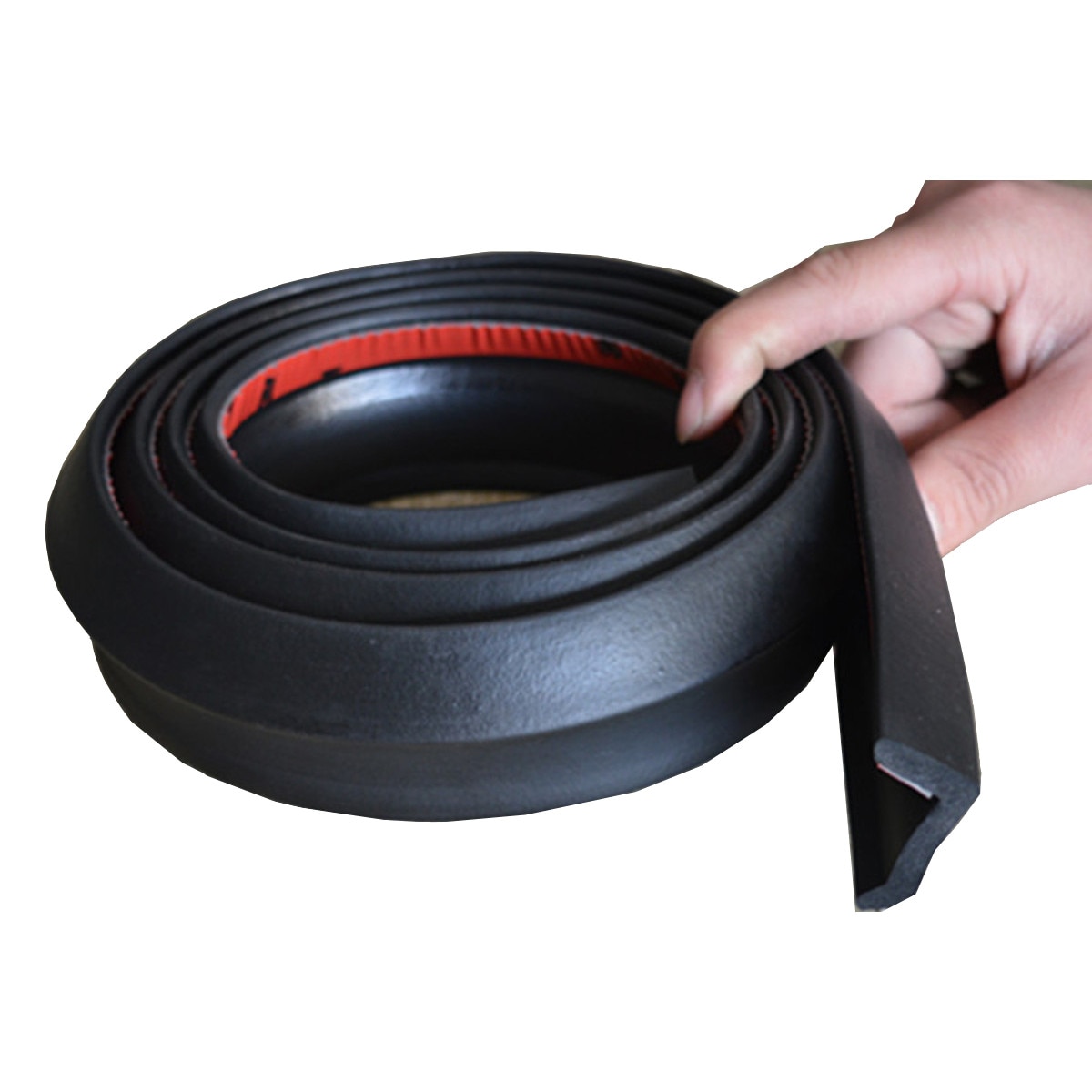 5.5m/3m/5m Garage Door Bottom Weather Stripping Rubber Sealing Strip Replacement Adehesive Door Bottom Seal