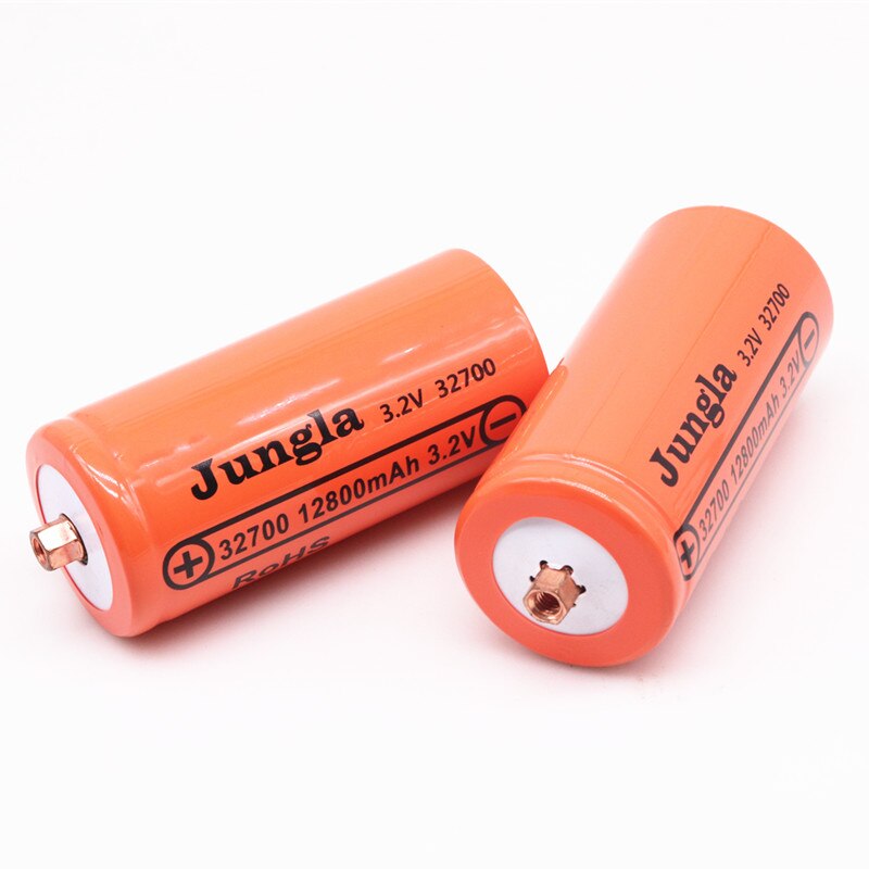 4PCS original 32700 12800mAh 3.2V lifepo4 Rechargeable Battery Lithium Iron Phosphate Power Battery with screw