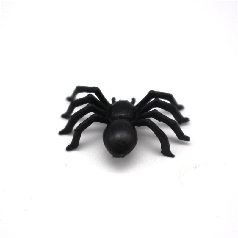 50 stücke Grusel schwarz spinne spukhaus spinne Netz Bar Party dekoration lieferungen Simulation knifflig spielzeug halloween dekoration @ 3