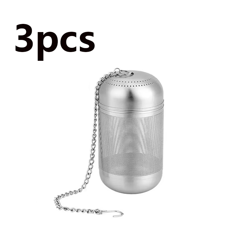 Colador de té de acero inoxidable, Infusor de té, hojas de té, especias, colador de bola, tetera, filtro de café de malla fina, utensilios para té