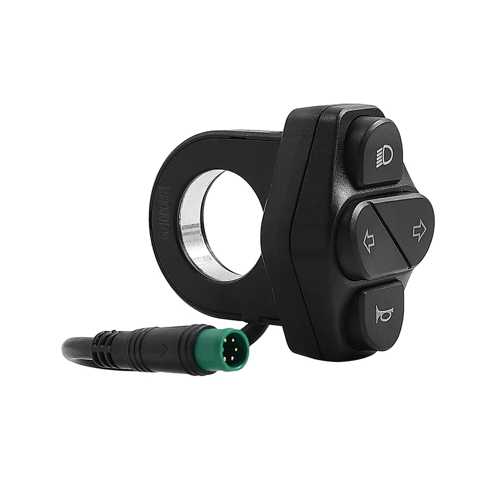 5-Pin Headlight Turn Signal Horn 3-in-1 Switch for Kukirin G2 Master Electric Scooter Turn Signal Headlight Switch Button