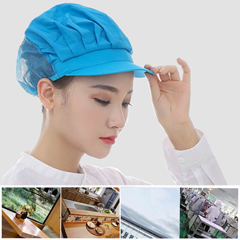 Chapeau de cuisine élastique pour hommes et femmes, chapeau de Chef, accessoires de restaurant, casquette de cuisine anti-poussière, casquette de cuisine d'hôtel respirante