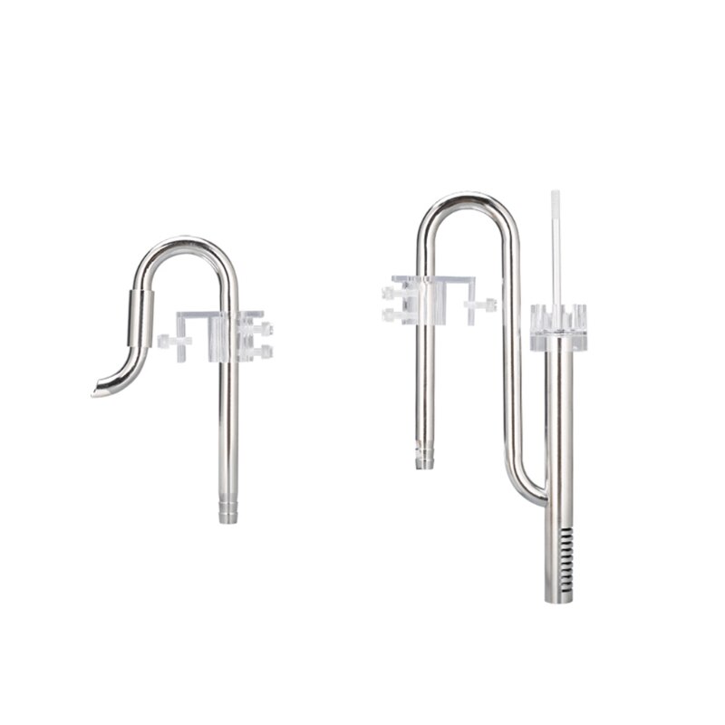 Aquarium Fish Tank Filter Inflow Outflow Lily Pipe Oil Film Remover Skimmer Set