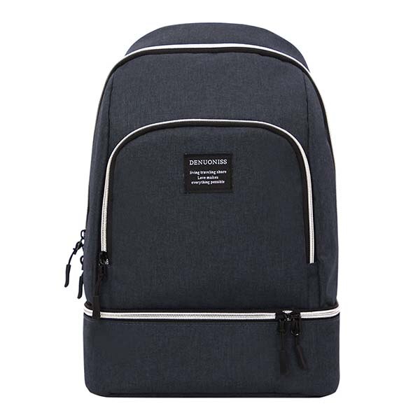 Denuoniss Creatieve Isolatie Zak Schuine Cool Pack Picknick Bakcpack Koeltas Multifunctionele Eva Koeler Rugzak Koeltas: Blue