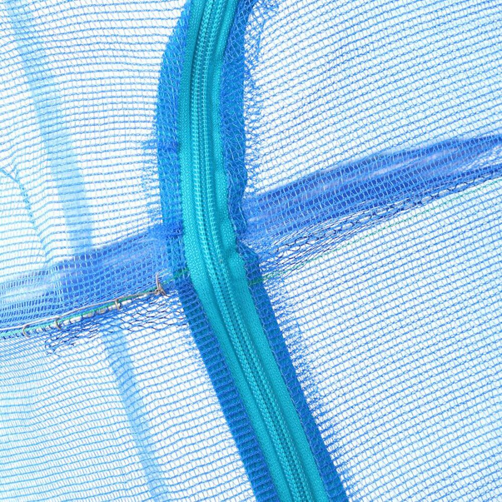 Opvouwbare 4 Lagen Drogen Netto Visnet Droogrek Opknoping Groente Vis Gerechten Droger Netto 35X35X65cm Pe Hanger Vis Netto