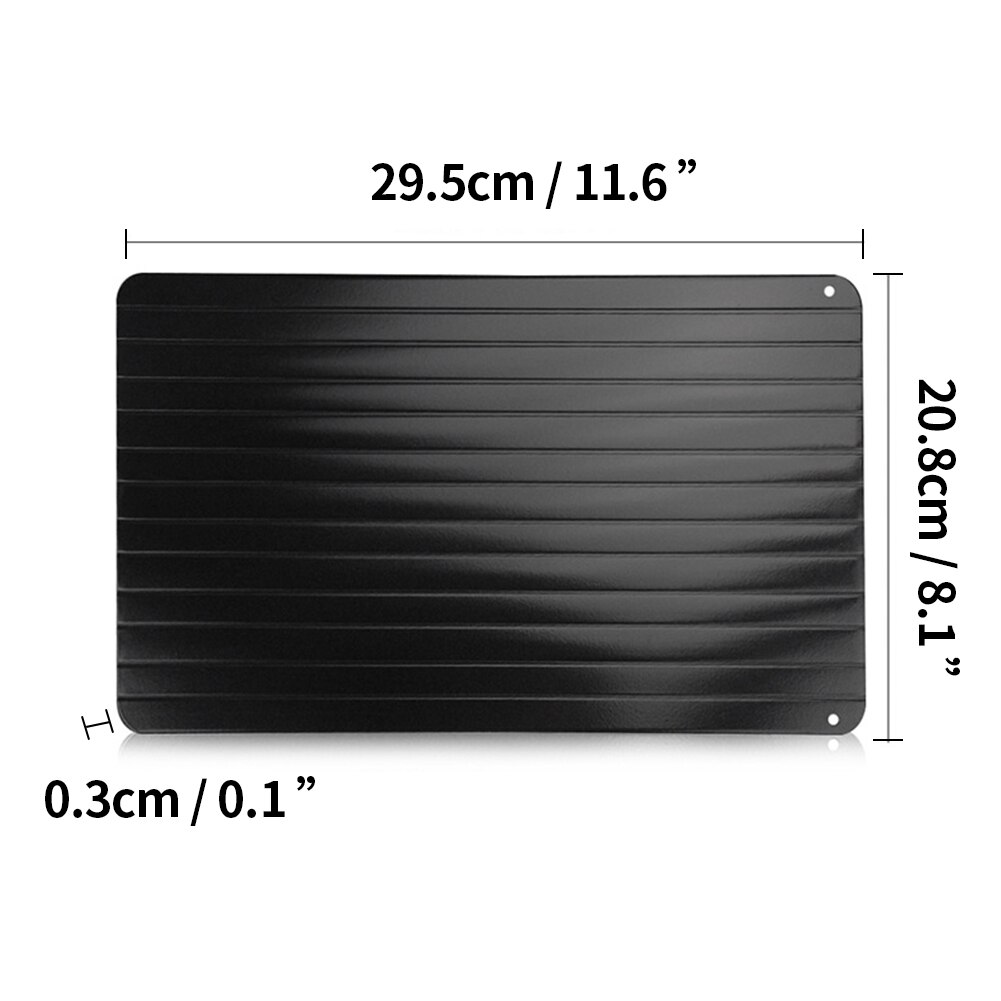 Fast Defrosting Tray planche decongelation Thaw Frozen Food Meat Fruit Quick Defrosting Plate Board Defrost Tray Kitchen Gadgets: 0.3M