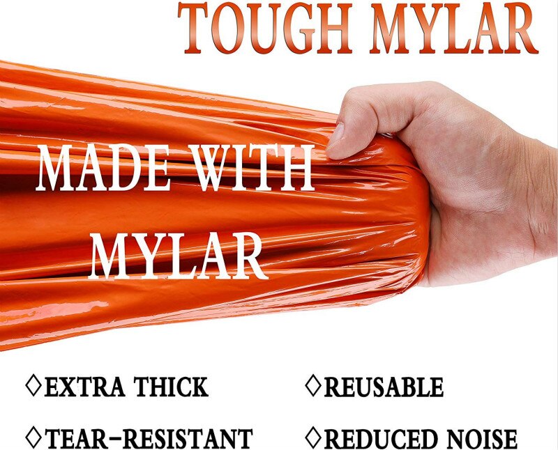 2-4 Person Mylar Emergency Tube Tent Shelter Survival Tent Lightweight Waterproof Thermal Emergency Blanket for Camping Hiking