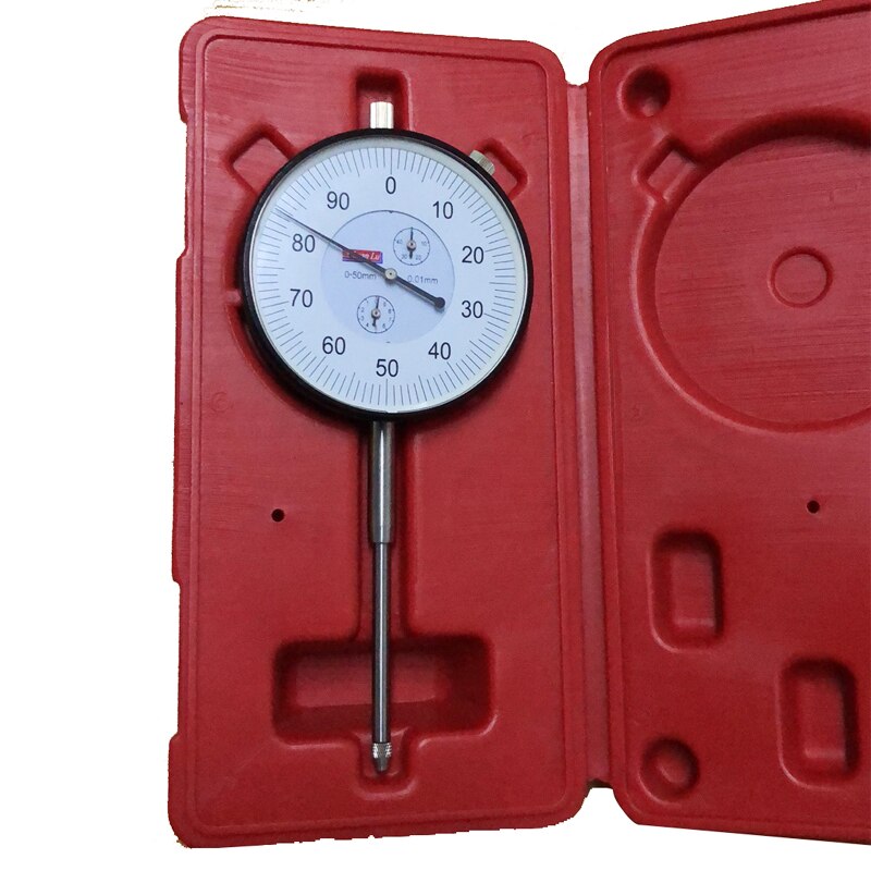 5mm 10mm 25mm 30mm 50mm 0,01mm Messuhr Messgerät Meter Präzise Anzeige Messgerät messen Instrument Werkzeug messuhr mikrometer: 0-50mm
