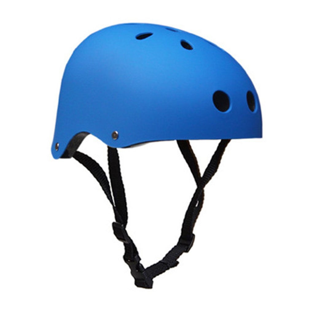 Plum Helmet Skating Hip-hop Helmet Bicycle Riding Helmet Outdoor Safe Rock: Blue / L