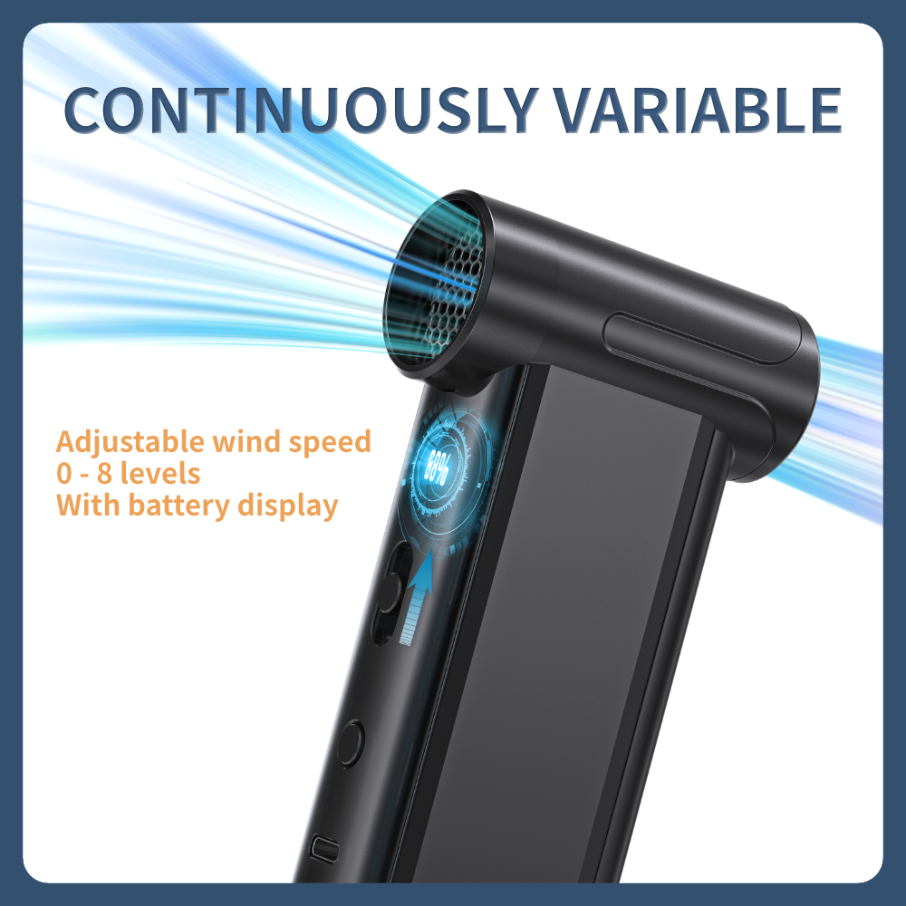 Ad51 trykluftstøvsuger genopladelig turboventilato... – Vicedeal