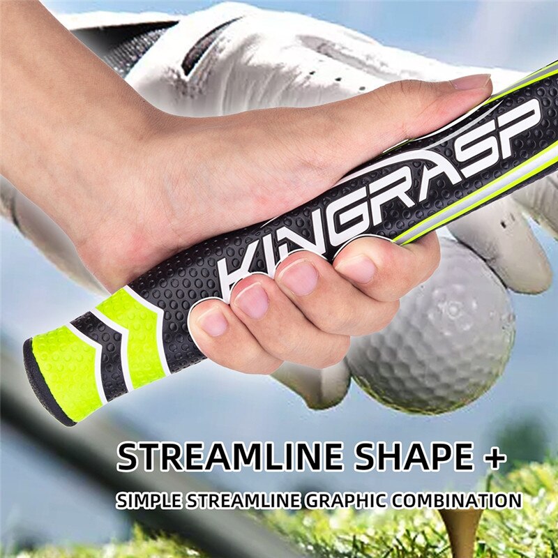 ! 9 Colors Golf Club Grip Shock-absorbing Golf Grips Rubber Golf Driver Grips Wear-resisting Golf Grips Putter