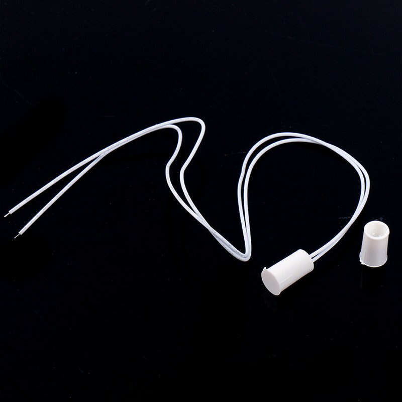 5 Stks/partij Wit RC-33 Verzonken Wired Beveiliging Window Deur Contact Sensor Alarm Magnetische Reed-schakelaar Voor Thuis Raam Deur Sensor