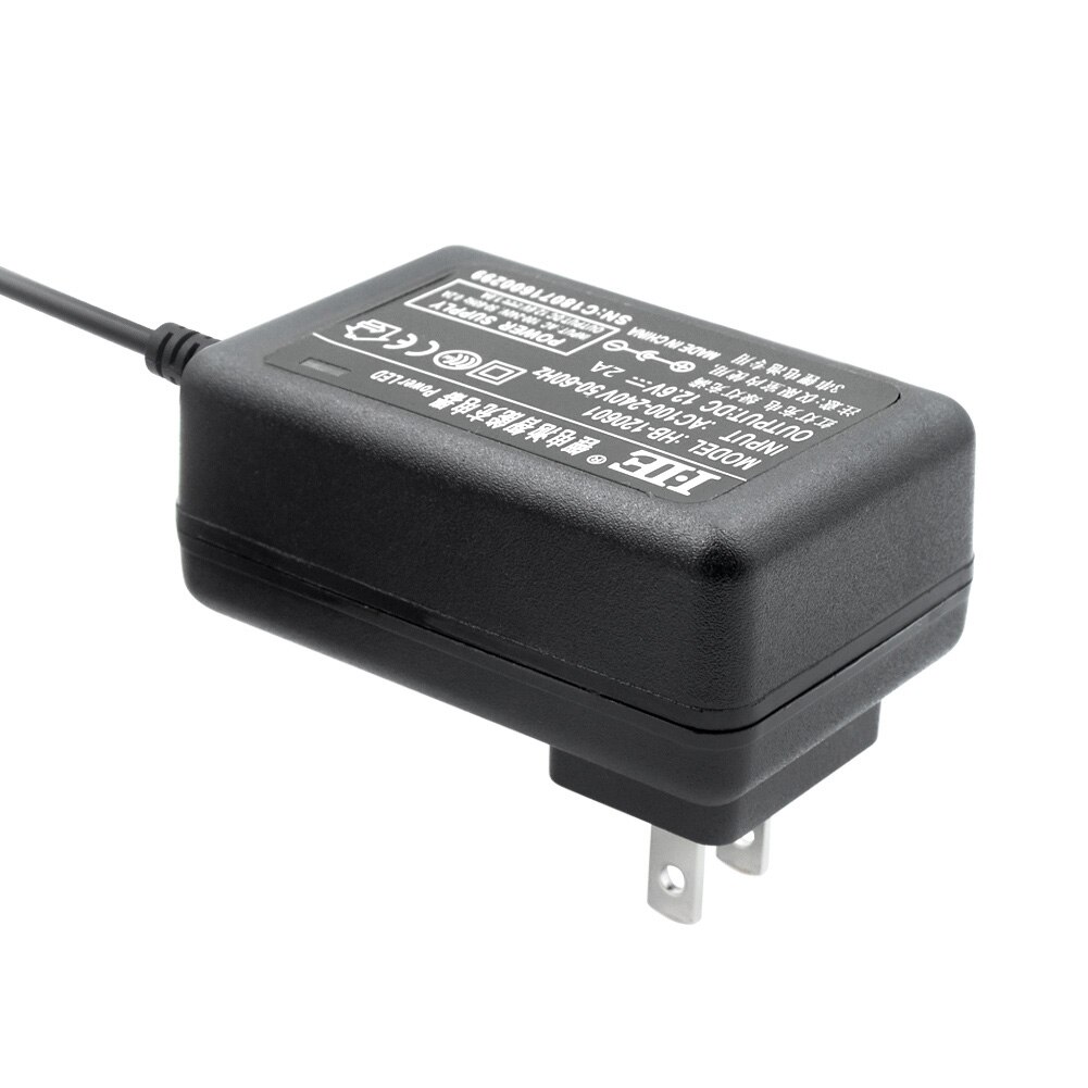 Ac til  dc 4.2v/1a 8.4v/2a 12.6v/2a 16.8v/2a strømadapter strømforsyning holdbar til 1s 2s 3s 4s litiumbatterilader