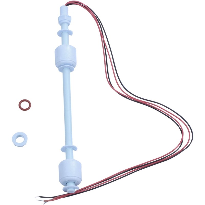 Aquarium vloeistof waterniveau sensor verticale vlotterschakelaar 22.5cm lang