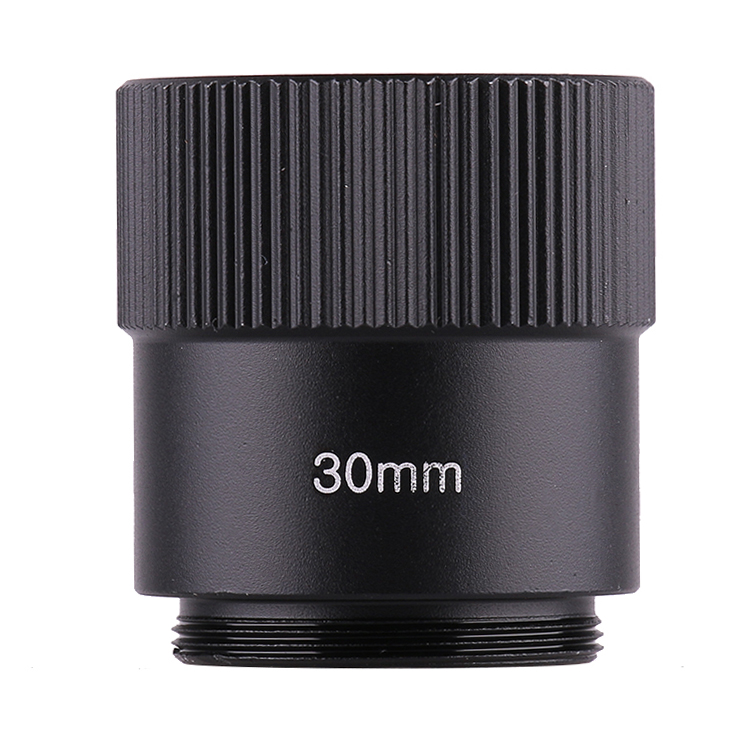 Diameter 25 to 31 Matte Metal C-CS Mount Lens Adapter Converter for Security Camera Macro Ring Industrial Camera Extension Tube: 30mm