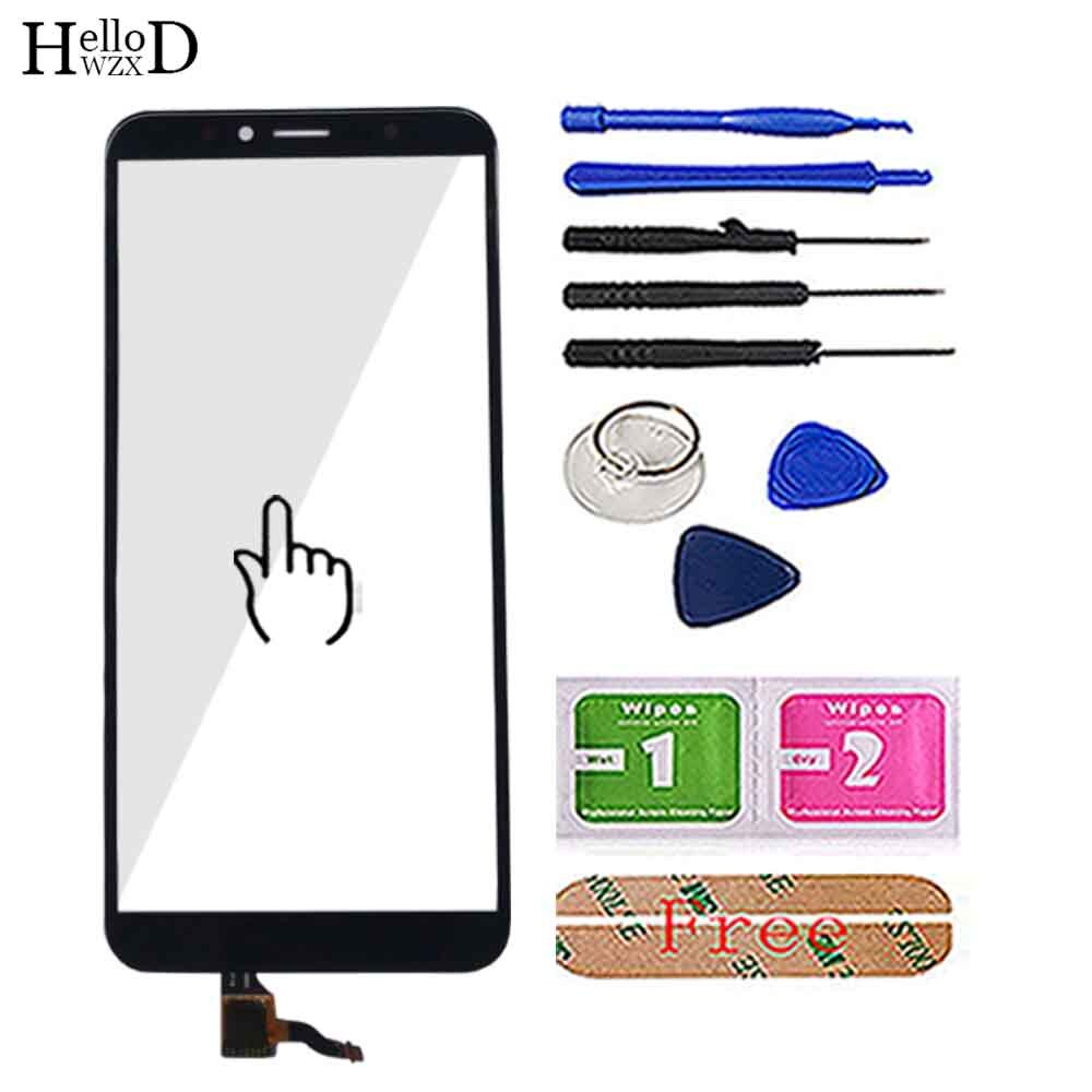 5.7'' Mobile Touch Screen Sensor For Huawei Honor 7A Pro AUM-L29 Touch Screen Digitizer Front Glass Panel: Black With Tools