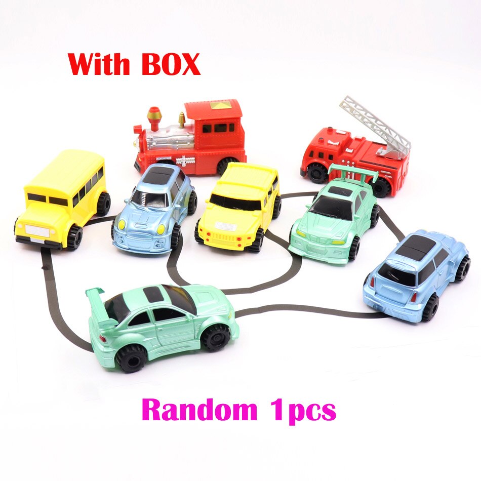 Techniek Voertuigen Truck Mini Magic Pen Inductieve Kinderen Truck Tank Speelgoed Auto Trekken Lijnen Inductie Spoor Auto: D02  Random With box