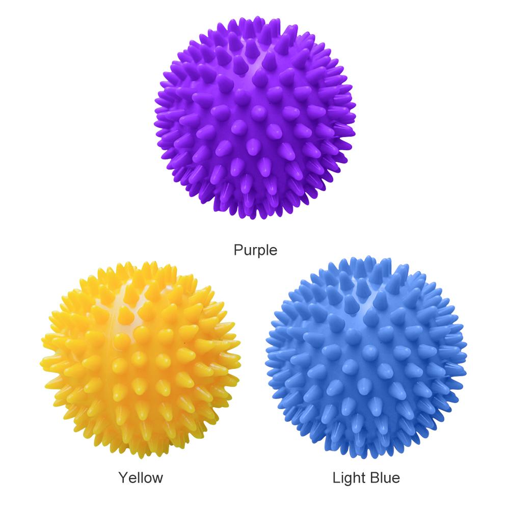 Spiky Massage Ball Multi-function PVC Hand Massage Ball Hedgehog Sensory Training Grip Physiotherapy Fitness