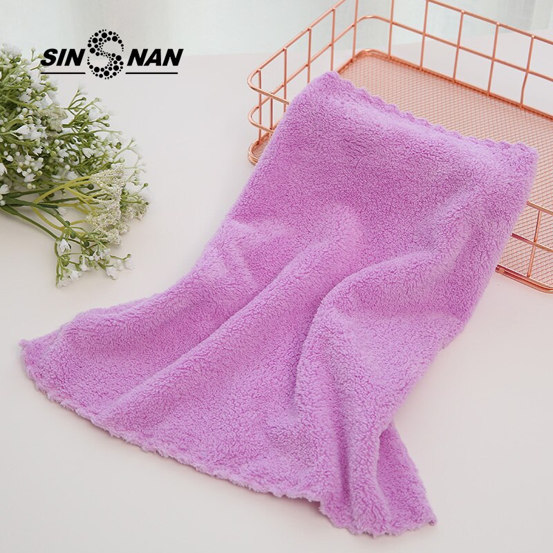 SINSNAN 30X30 cm Microfiber Gezicht Handdoek China Super Zachte Absorberende Handdoek Kleine Keuken Handdoeken Sneldrogende Multipurpose Handdoeken