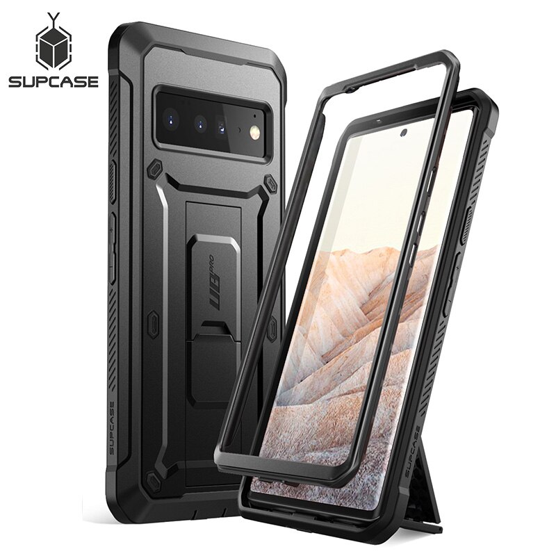 Supcase Voor Google Pixel 6 5G Case ) ub Pro Full-Body Robuuste Holster Beschermhoes Zonder Ingebouwde Screen Protector