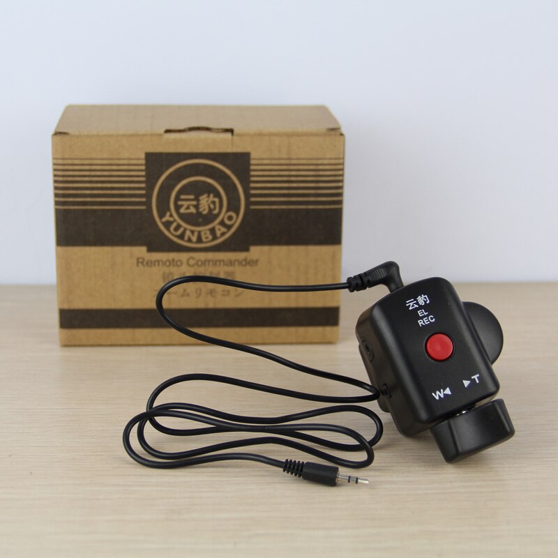 Controle remoto zoom controle remoto para sony, canon com lanc ou acc jack