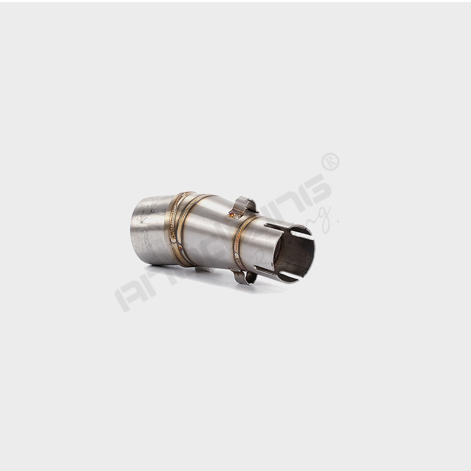 Motorfiets Uitlaat midden pijp Slip-On voor Kawasaki Z250 Z300 Ninja 300 Ninja 250R link pijp