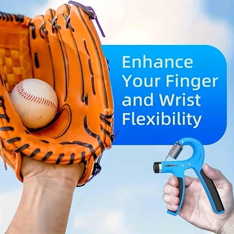 Adjustable Fitness R Type Gripper Training Hand Muscle Strength Booster Wrist Rehabilitation Training Device Fitness Equipment