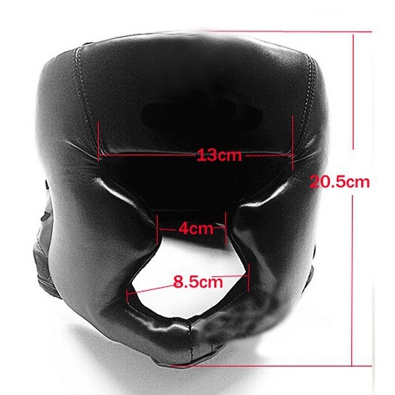 Boxing Training Sanda Enclosed Helmet Muay Thai Fighting Protection Gears Guard Head Protective Gear Helmet
