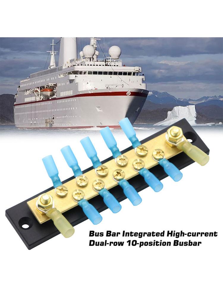 Bus Bar Integrierte High-current Dual-reihe 10-position Schienen