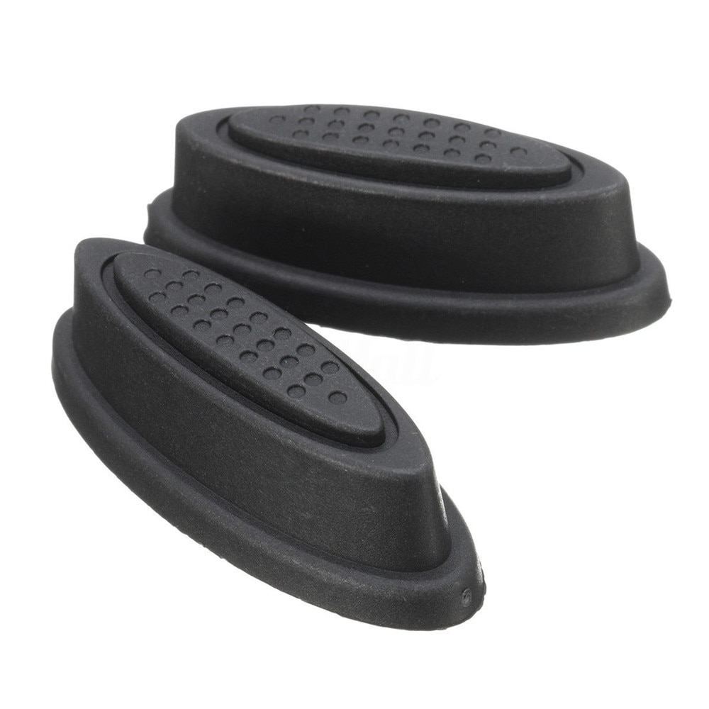 Iskybob 2x erstatning plast bagasje stud fotfot pad svart for alle vesker sett