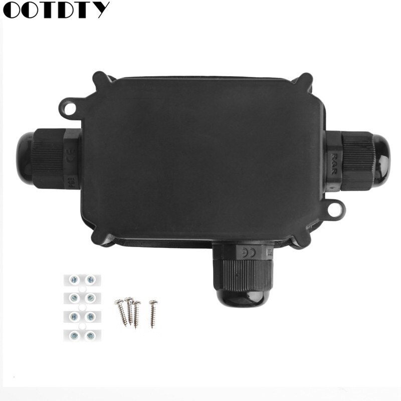 Waterproof IP66 Plastic Cable Wire Connector Gland Electrical Junction Box