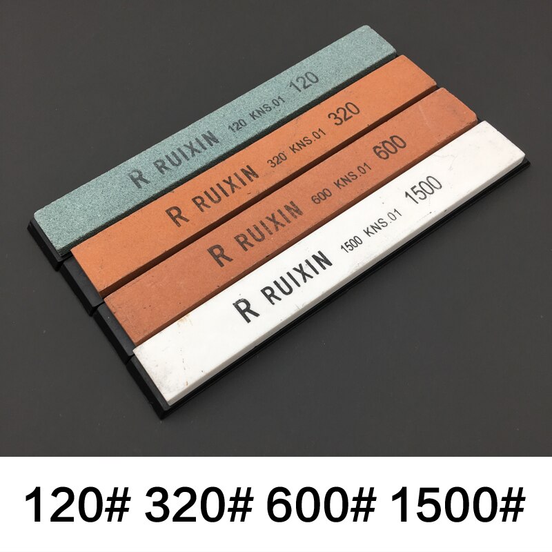 Fast knivsliper finslipingsverktøy diamant hvit alundum kjøkkenverktøy slipesystem 240 400 600 1000# 120 320 600 1500#: B