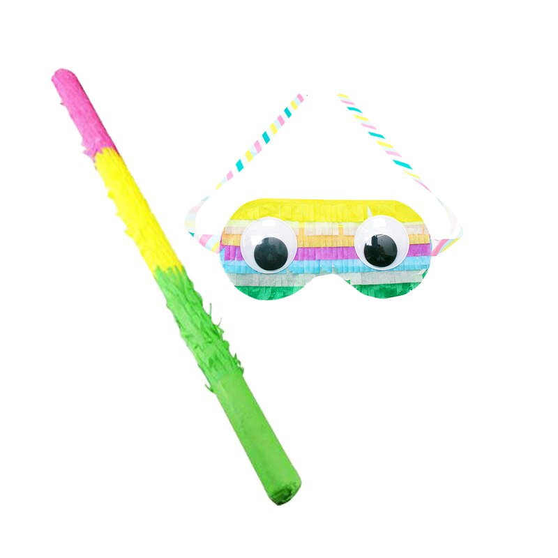 Pinata Accessories Hit Sticks Blindfold Tools Eye-mask Party supplies Decoration Presents Game for Kids Children&#39;Day Xmas
