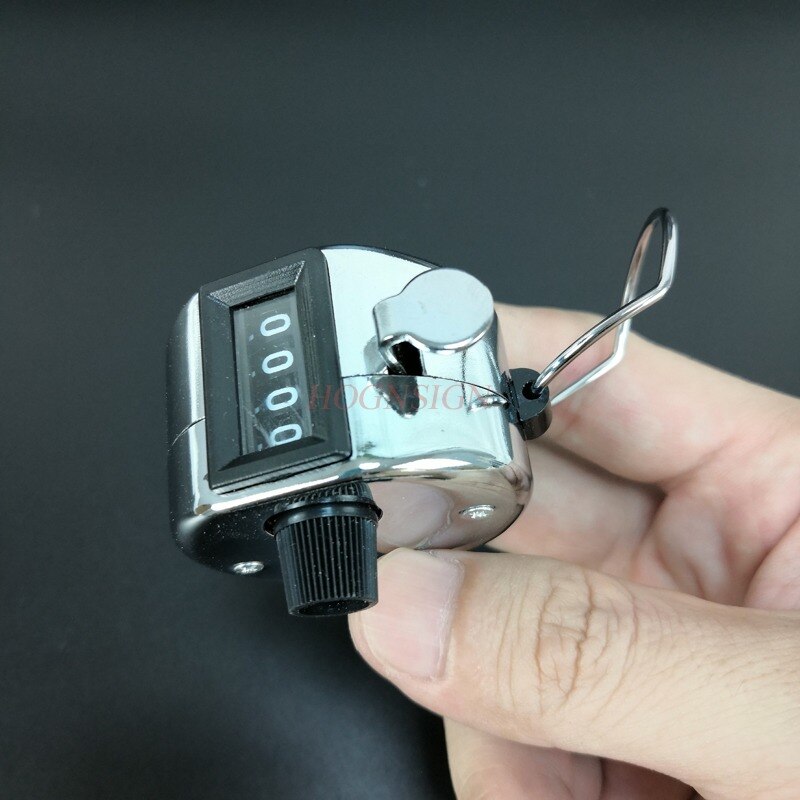 Étudiant papeterie mathématiques enseignement instrument comptage mécanique manuel acier inoxydable compteur élémentaire