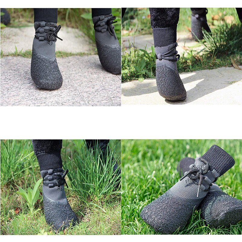 Benepaw Waterdichte Schoenen Voor Honden Comfortabele Anti Vallen Anti-Slip Pet Laarzen Outdoor Ademende Puppy Booties Rubberen Zool