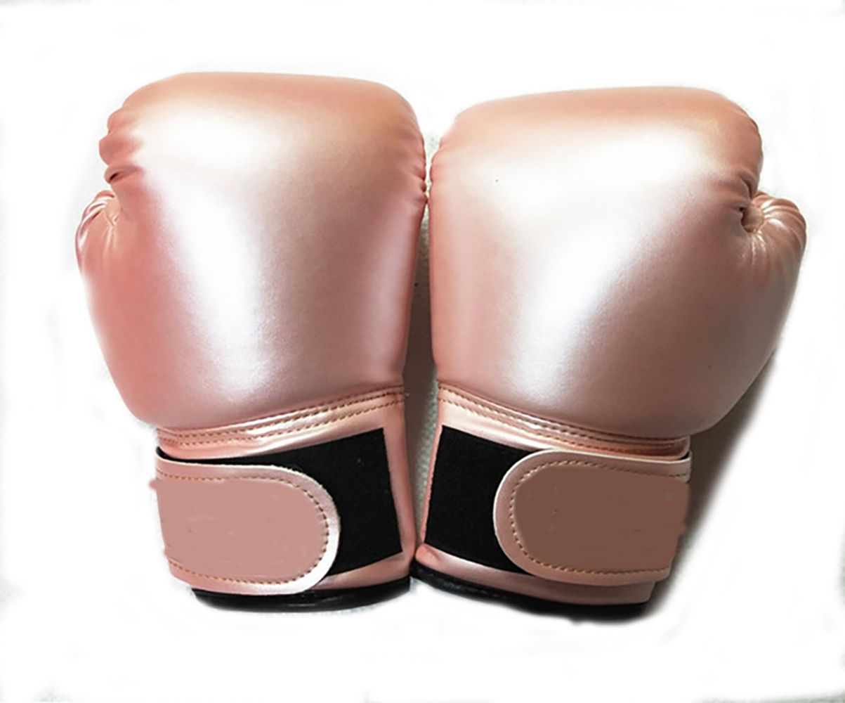 schlicht MMA Ausbildung freundlicher Kickboxen Kinder Boxen Handschuhe Stanzen Tasche PU Leder: Rosa