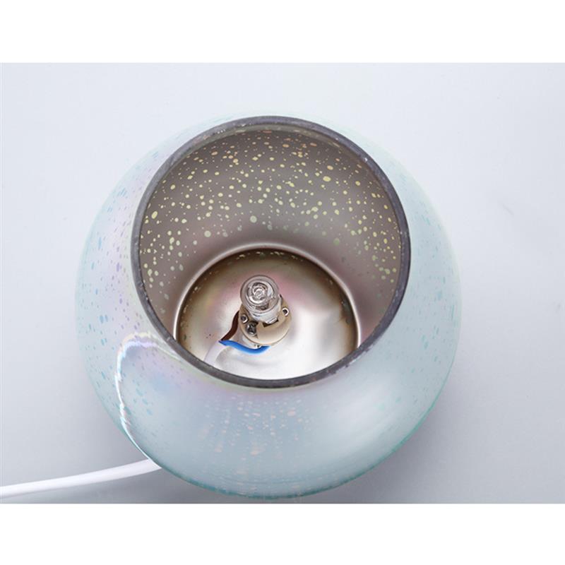 Essential Air Aroma Oil Diffuser Electric Aromatherapy Lamp 3D Glass Aromatherapy Diffuser Wax Melt Warmer Glass Candle Lamp