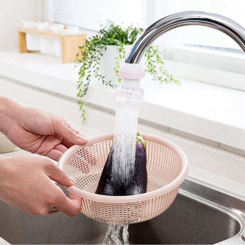 Waterkraan sproeier sproeier waterbesparende keukenaccessoires flexibele gootsteenkraanbevestiging verstelbare adapter sproeikop