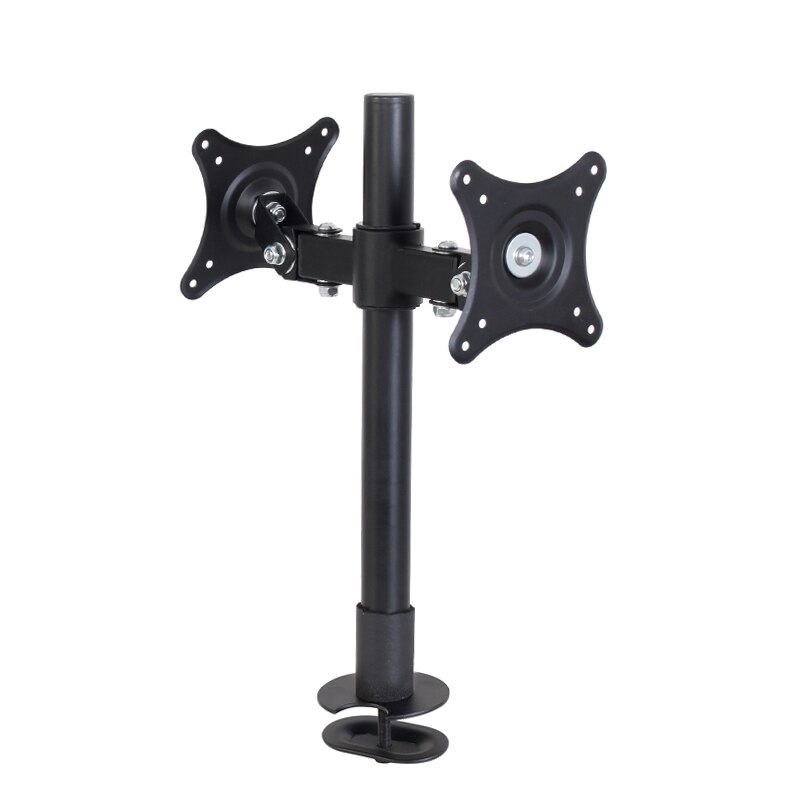 Dual LCD LED Monitor Holder Back to Back Desktop Grommet Mount Display Screen Rack TV Mount