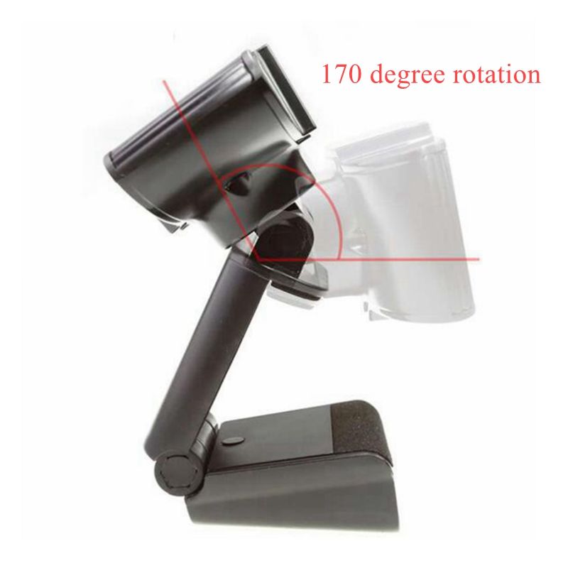 Ad alta Definizione 1080P Girevole HD Webcam Del computer ragnatela Camera Macchina Fotografica con Il Mic Microfono per PC Del computer Portatile