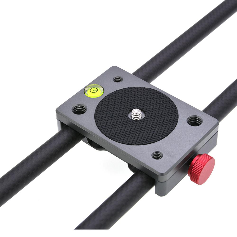 Carbon Fiber Mini Slider Rail Desktop Bearing-type Stabilizer Universal Tripod for Samrtphone Camera Mini Slider Rail r57