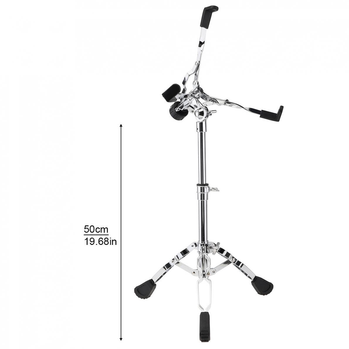 Drum Stand Full Metal Adjustment Foldable Floor Drum Stand Holder for 10 12 16 Inch Jazz Snare Dumb Drum