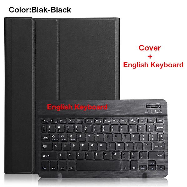 Clavier étui pour samsung Galaxy Tab S6 10.5 T860 T865 SM-T860 SM-T865 Clavier amovible étui pour samsung Onglet S6 couverture