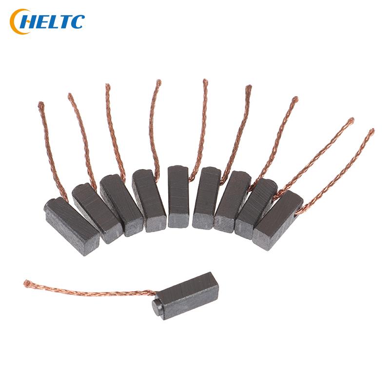10psc Graphite Carbon Brush 5*6*14mm DC Motor Carbon Brush Graphite Carbon Brush