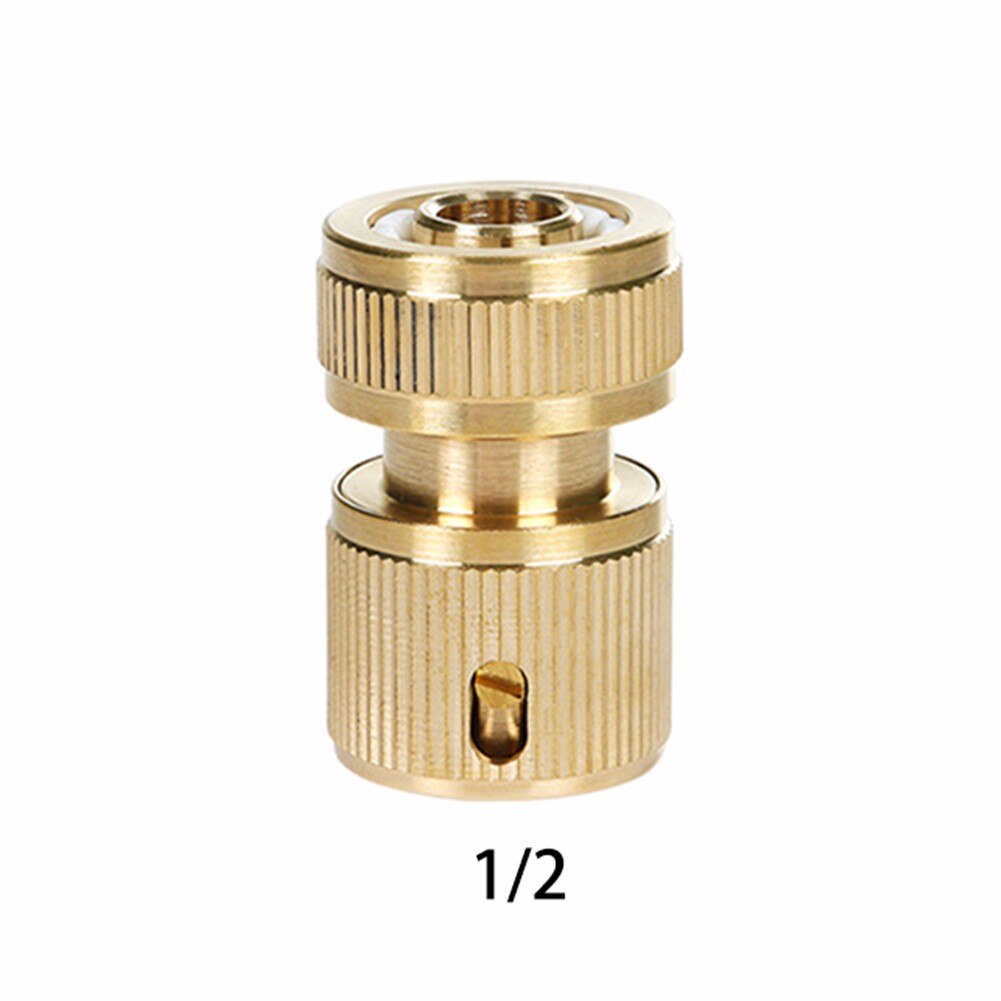 Hose Pipe Fitting Set Garden Sprinkle Water Hose Connector Pipe Adaptor Tap Quick Connector Eith Brass Material Spray Nozzle